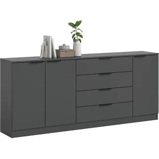 VCM Kopenhagen 185 x 80 x 35 cm anthrazit