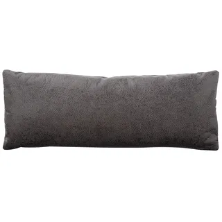 Dekokissen HOME AFFAIRE "Solvei", grau (anthrazit, unifarben), B:15cm H:25cm L:65cm, Microfaser, Polyester, Dekokissen_Sitzkissen_Kissenhüllen, Dekokissen, Bezugsart unter Set-Info zu finden...bitte beachten