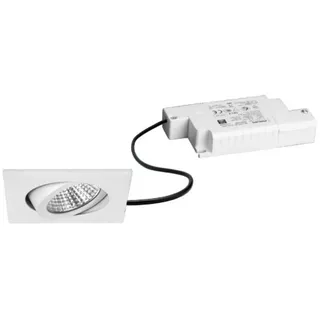 Brumberg 39365073 LED-Einbaustrahler 6W eckig weiß