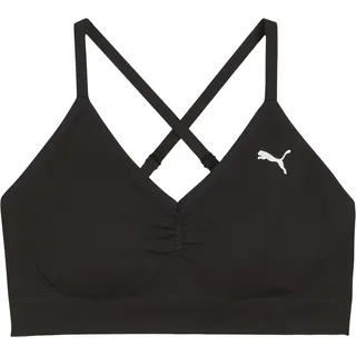 Puma Damen Move Shapeluxe Seamless Bra Unterwäscheoberteile, Puma Schwarz-dampf Katze, XS