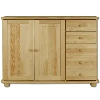 Massive Kommode Sideboard Möbel Kommoden Echtholz Schränke Neu Anrichte Schrank - Braun