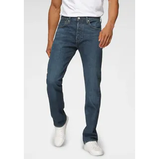 Levi's 501 Original Straight Fit dark indigo - worn in 31/30