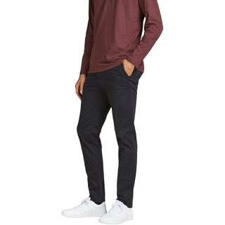 JACK & JONES Marco Bowie Slim Chinohose Black 29 34