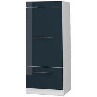 Vicco Geräteumbauschrank Fame-Line 60 x 153,6 x 58,1 cm Dunkelblau