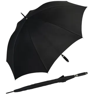 Doppler XXL Golfschirm - Partnerschirm Fiberglas mit Stabgriff - schwarz