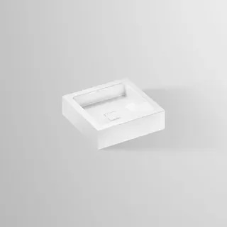 Alape AB.Q450.1 Aufsatzwaschtisch 45 x 45 cm (3302000000)