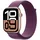 Watch Series 10 GPS+Cellular 46 mm Aluminiumgehäuse roségold Sport Loop lila verstellbar