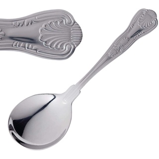 Olympia Kings Cutlery Suppenlöffel D688, 12 Stück