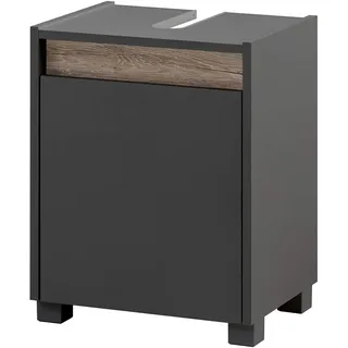 Schildmeyer Waschbeckenunterschrank Cosmo 42 x 54,5 x 33 cm Anthrazit