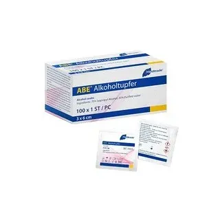 Meditrade® Alkoholtupfer ABE® 4465 weiß, 100 St.