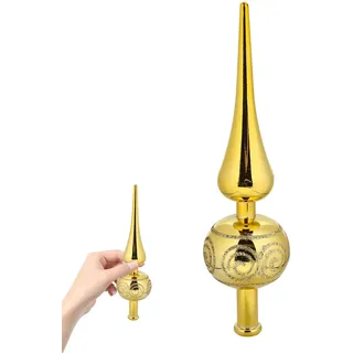 Christbaumspitze Stern, Baumspitze Weihnachten Gold, Weihnachtsbaum Stern Spitze, Weihnachtsbaumspitze Stern, Weihnachtsbaumspitze Kunststoff, Weihnachtsbaumspitzen für Weihnachten Baumschmuck.