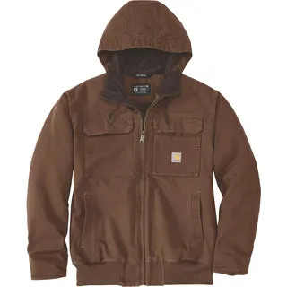 CARHARTT Full Swing Washed, Textiljacke - Dunkelbraun - L