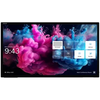 Avocor AVH-6520 Interaktives Whiteboard 165,1 cm (65") 3840 x 2160 Pixel Touchscreen Gebürsteter Stahl
