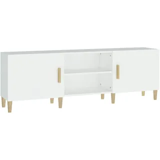 vidaXL TV-Schrank Weiß 150x30x50 cm Holzwerkstoff