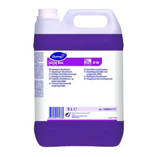 Suma Bac D10 Desinfektionsreiniger, Optimal zur Flächendesinfektion und -reinigung, 5 Liter - Kanister