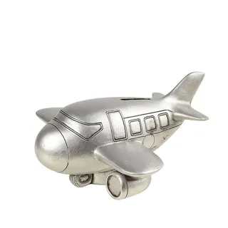 Ambiente Haus Flugzeug Spardose 21 cm