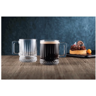 Pasabahce 55432 Elysia Kaffee- und Teeglas, 250ml 2er Set