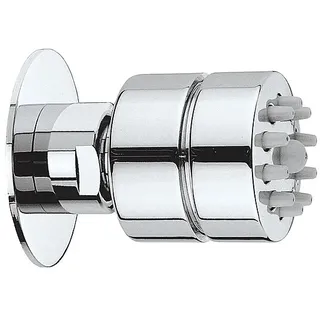 Seitenbrause TONDO GOM, 1 Strahlart, DN15 (1/2'') AG, Messing verchromt - 93 714 35