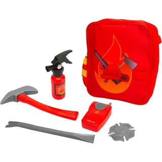 Simba Spielzeug-Axt »Feuerwehr Rucksack Set«, rot