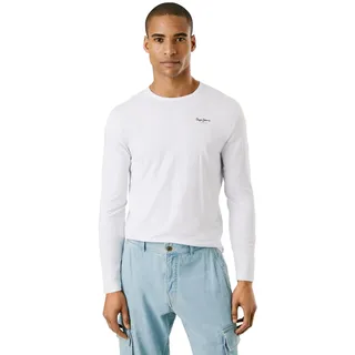 Pepe Jeans Original Basic 2 Langarm-T-Shirt White S