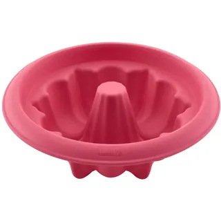 Lurch 83043 FlexiForm Gugelhupf/Kuchenform aus 1 BPA-freiem Platin Silikon für besondere Backkreationen, Innenmaß 18cm, Cotton Candy, 18 x 18 x 6 cm