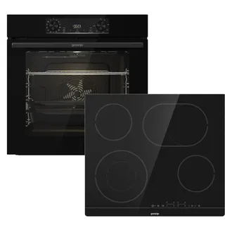 Gorenje BOS6737E13BGOT + Black Pacific Basic Set