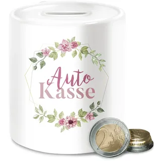 Spardose - Erwachsene - Autokasse I Sparen aufs Auto Geldgeschenke - Unisize - Weiß - Auto-spardose dose Trinkgeld traumauto Kasse autospardosen hochzeitsspardose für autokauf spardosen
