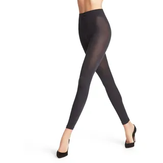 Falke Softmerino Leggings Einfarbig Blau 44-46