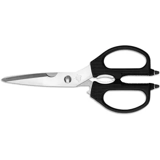 KAI Shun Mehrzweckschere - Ergonomischer Griff - Knochenkerbe, Nussknacker, Flaschenöffner & Kapselheber - Zerlegbar für einfache Reinigung Schere Küchenschere