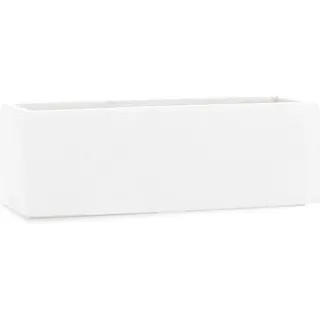 Pflanzwerk Pflanzkübel Tub Premium Frostbeständig 50 cm Weiß