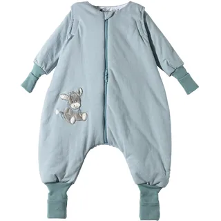 Sterntaler Baby Schlafsack mit Beinen Emmi Dunkeltürkis 80/86