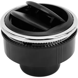 Dash Air Conditioning Deflector Runde ABS Galvanik Schwarz Universal für RV Boot Bus Auto