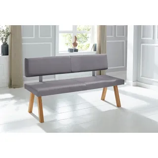 OTTO home Sitzbank Mobilar Rio Grau 160 x 89 x 53 cm
