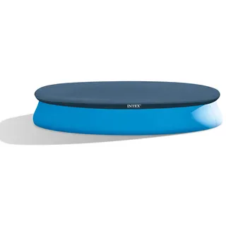 Intex Easy Set Poolabdeckung blau Ø 457 cm