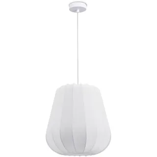 Paco Home HUGO PD1 1-flg. Ø 35 cm geschwungen weiß