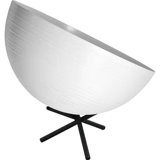 Tischleuchte E27 Schwarz H42cm Vintage Tischlampe Tisch leuchte Pilzlampe innen