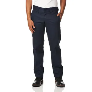 Dickies Herren Flex Arbeitshose Slim Straight Fit Unterhose, Dunkles Marineblau, 34W / 34L