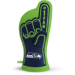 NFL Seattle Seahawks NFL Seattle SeahawksNFL #1 Ofenhandschuh, Blau, Maße: 33,7 x 16,5 cm.