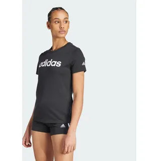 Adidas LOUNGEWEAR Essentials Slim Logo T-Shirt Black / White S