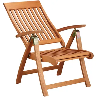 Merxx Comodoro Gartenstuhl 62 x 63 x 110 cm braun klappbar