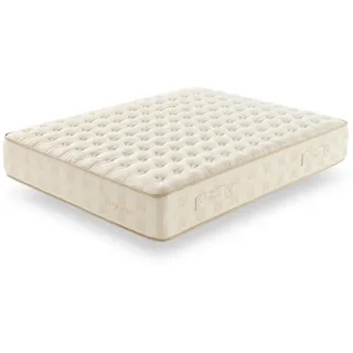 Moonia Matratze Magnifique - 180X200 cm , Beige , Textil , 180x200 cm , Schlafzimmer, Matratzen, Taschenfederkernmatratzen