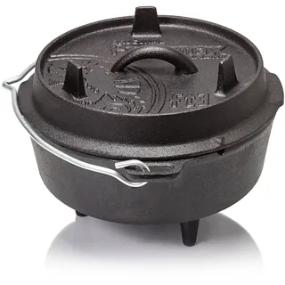 Petromax Dutch Oven 1,6 l Gusseisen schwarz