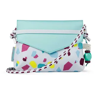 Satch Dreamy Mosaic Clutch Synthetik Türkis