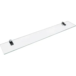 Fackelmann Glasablage 80 cm Chrom