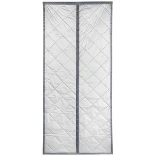 Maximex Wärmeschutz 2in1 Klettband 90 x 200 cm Grau 1 Stk.