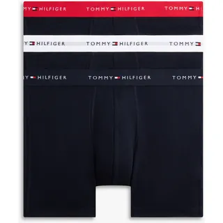 Tommy Hilfiger 3P BOXER BRIEF WB rot/weiß/desert sky L 3er Pack