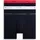 3P BOXER BRIEF WB rot/weiß/desert sky L 3er Pack
