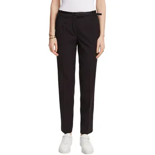 ESPRIT Damen Klassische Business Hose, 001/BLACK-New Version, 32