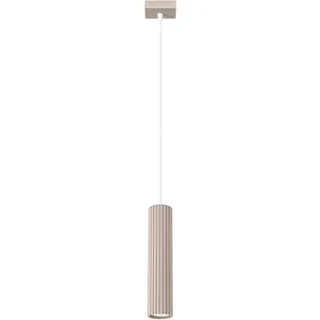 Sollux Lighting KARBON 1-flg. 8 cm Aluminium taupe