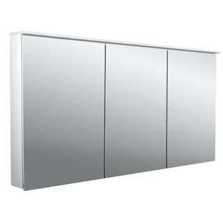 EMCO flat 2 Design LED-Lichtspiegelschrank 140cm, mit Lichtsegel, 3 Türen, 979706406